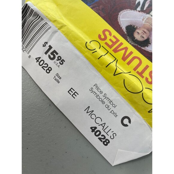 McCalls 4028 Elizabethan Costume Sewing Pattern EE Sizes 14-20 Historical UNCUT - Picture 5 of 6